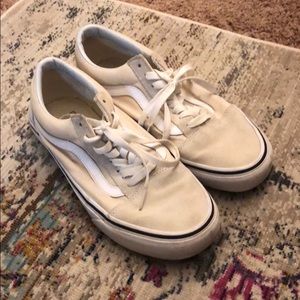 Cream Vans